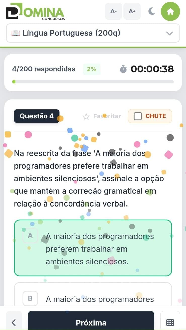 Modo interativo QCI Premium